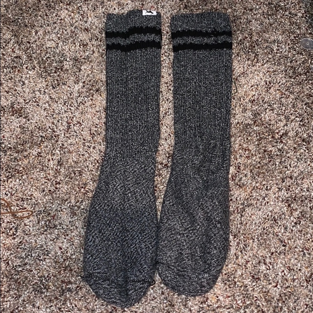 Pink thermal socks